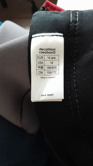 Traje neopreno Decathlon 14 años