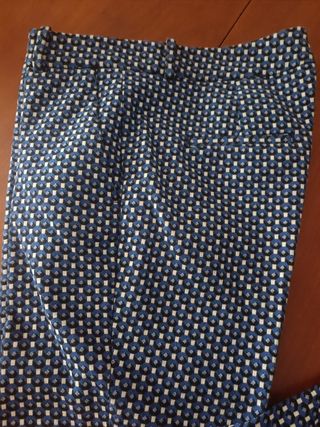 Pantalón Zara Geométrico Talla 40