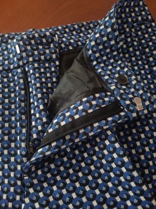Pantalón Zara Geométrico Talla 40