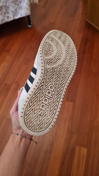 Scarpe Adidas Uomo 43,5 bianche e nere