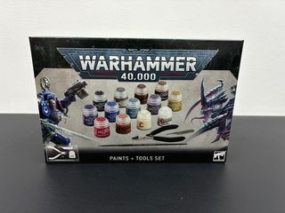 Warhammer 40,000 Paints + Tools Set