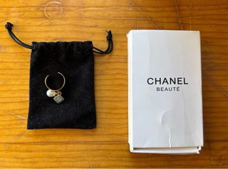 Anillo Chanel Original Dorado y Plateado
