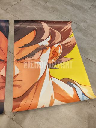 Goku DRAGON BALL Z lona 50x70cm