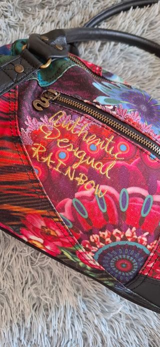 Bolso Desigual Multicolor y Negro