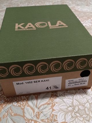 Sandalias Kaola Mujer Verde Oliva
