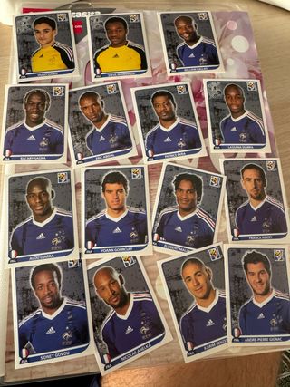 Cromos Panini Mundial 2010 