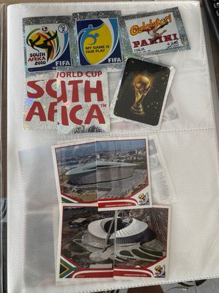 Cromos Panini Mundial 2010 