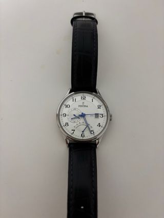 Reloj Festina Hombre Negro/Plateado