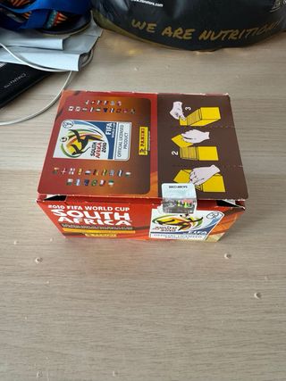 Caja Panini Mundial Sudáfrica 2010