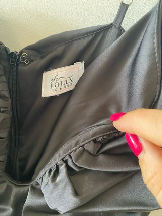 Vestido Negro Oh Polly