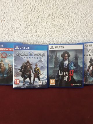 Juegos PS5 RPG: God of War, Lies of P, Assassin's