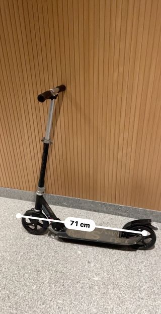 Patinete negro OXELO