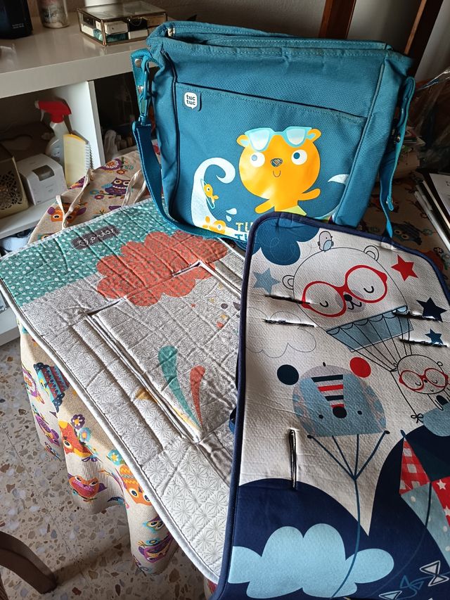 Bolso para silla de paseo Tuc Tuc + dos colchoneta