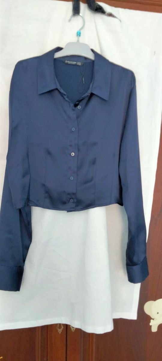 Camisa azul de señora