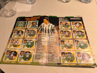 Álbum Cromos Liga Fútbol 94-95
