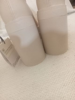 Botas blancas talla 38