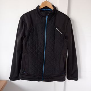 Cazadora Negra Hombre Talla M
