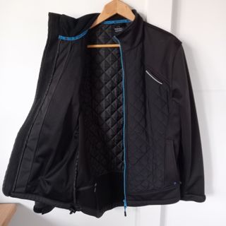 Cazadora Negra Hombre Talla M