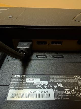 Monitor ASUS 28” 4K 60Hz