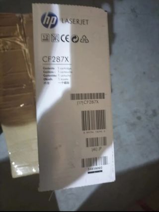 Tóner HP CF287X Negro LaserJet