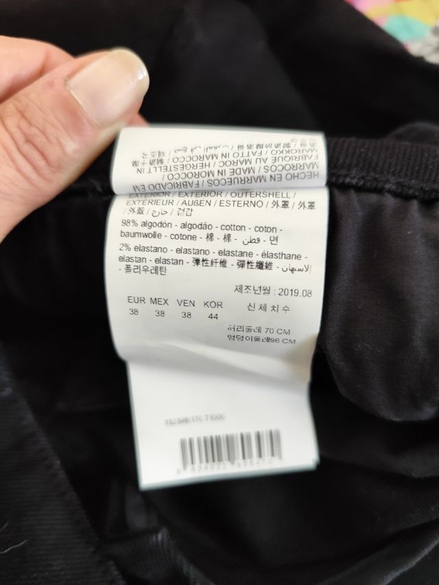 Pantalones flare Bimba y Lola negros