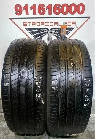 245 50 19 W MICHELIN RUEDA AL 90% VIDA UTIL