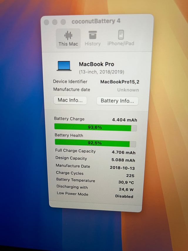 AFFARE DI HALLOWEN!! Touchbar MacBook Pro 13" 2018