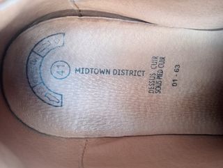 Zapatos de vestir de cordones marrones