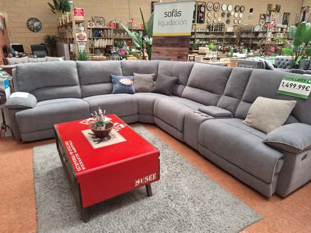 Sofá Rinconera Gris 332x295