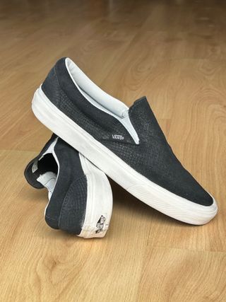 Zapatillas Vans 40, Classic Slip-On Ante Snake