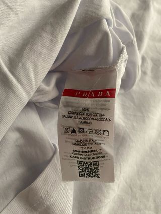 Camiseta Prada Blanca Talla M