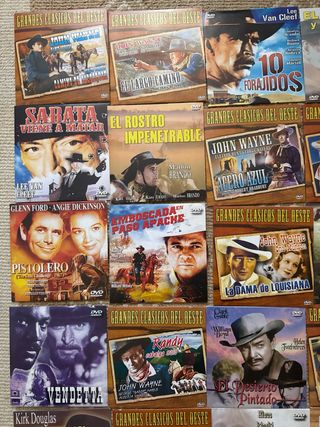 Colección DVDs Viejo Oeste Español
