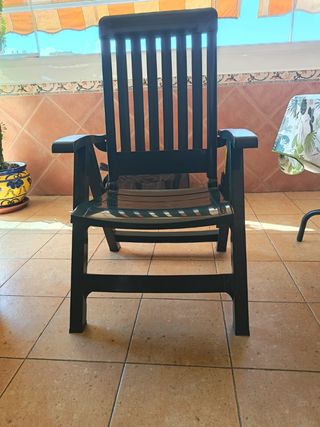 Mesa y sillas terraza 