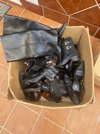 Lote Botas ZARA Mujer y Hombre