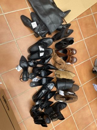 Lote Botas ZARA Mujer y Hombre