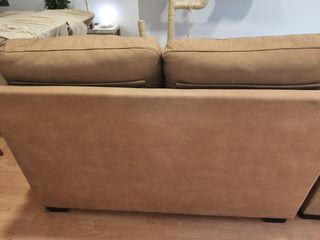 Sofás 2 y 3 plazas con funda beige