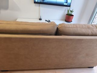 Sofás 2 y 3 plazas con funda beige