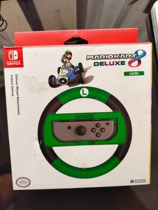 Volante Mario Kart 8 Deluxe Luigi - Nintendo Switc