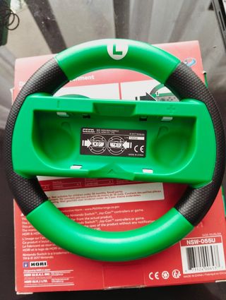 Volante Mario Kart 8 Deluxe Luigi - Nintendo Switc