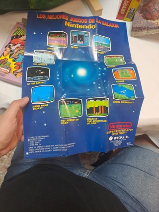 Cartel Nintendo Los Mejores Juegos De La Galaxia