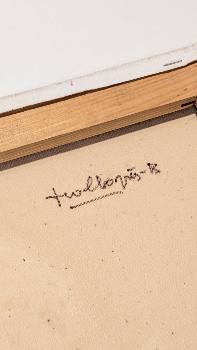 Llopis Beltrá pintura óleo firmado retrato