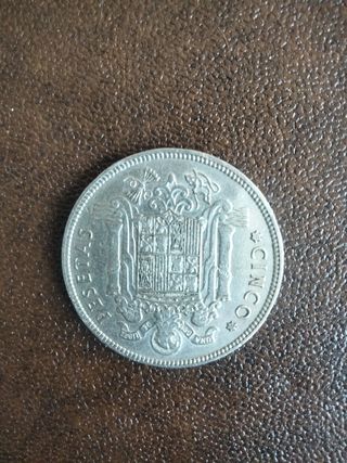 5 Pesetas 1949 Franco