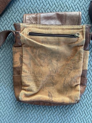 Bolso Desigual Marrón Piel