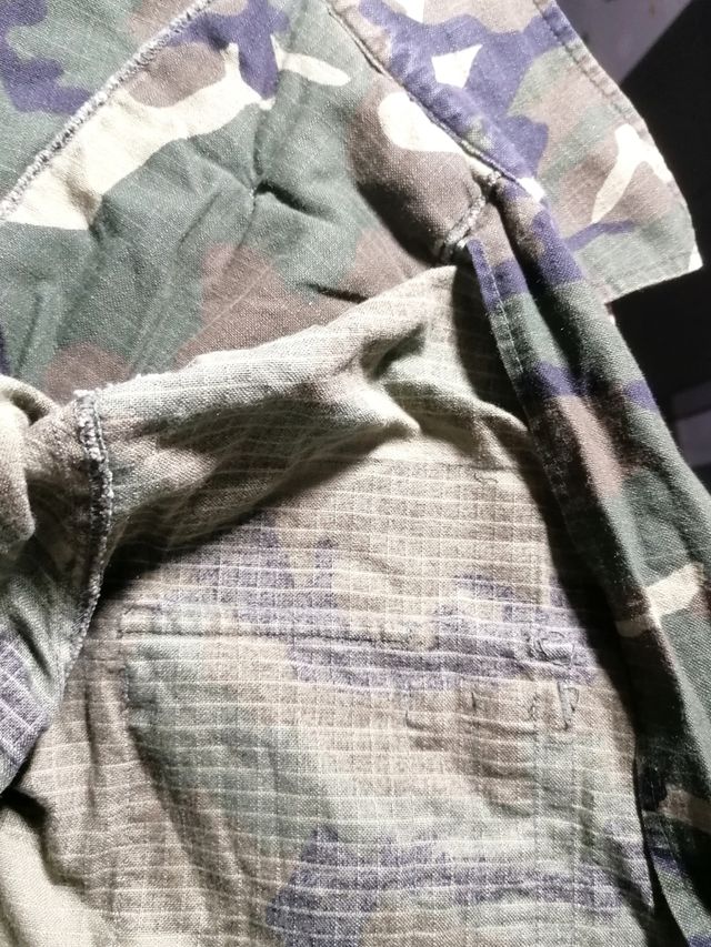 Camisa militar de camuflaje España doble tejido