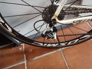 Bicicleta de carretera de carbono