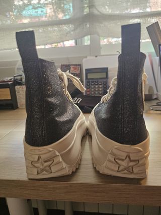 Botas Converse Altas Negras Brillo