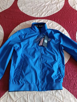 Cazadora North Sails Azul. Talla S. A estrenar