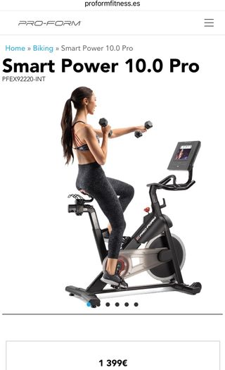 Bicicleta Spinning ProForm PowerPro
(NO 2a mano)
