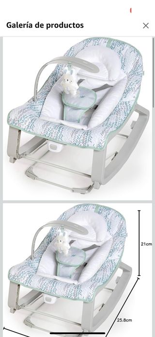 Mecedora para bebé con estampado