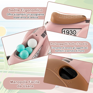 Macchinina Cavalcabile a Spinta per Bambini, Macch